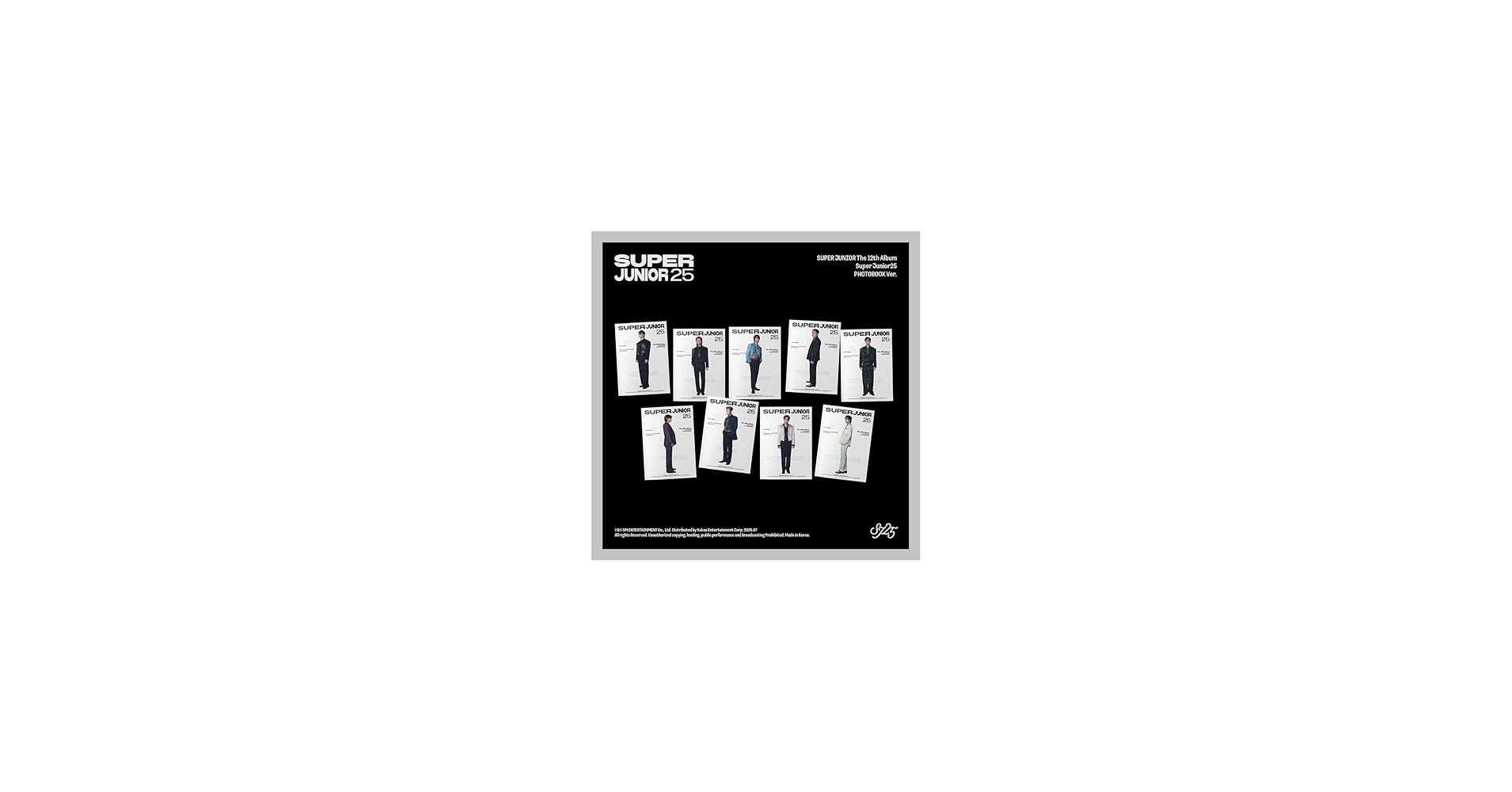 THE 12TH ALBUM SUPER JUNIOR 25 ドンへ SUPER JUNIOR - the 12th Album Super Junior25 (25 Ver)